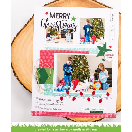 Mini string of lights - Fustella Lawn Fawn