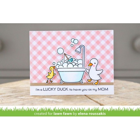 Rub-a-dub-dub - Timbro Lawn Fawn