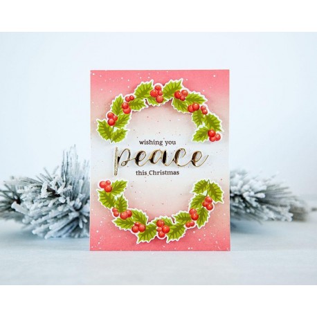 Peaceful Wreath Stamp Set - Timbro di Altenew
