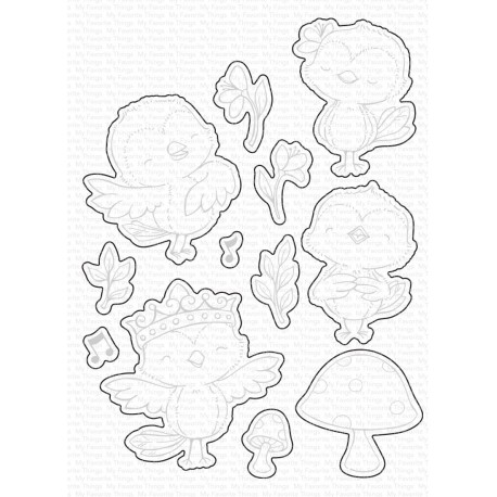 Tweet friends Die-namics - Fustella di My Favorite Things