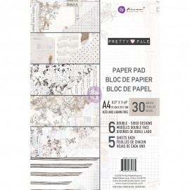 Blocco di carte per Scrapbooking di Prima Marketing -  Pretty Pale  A4