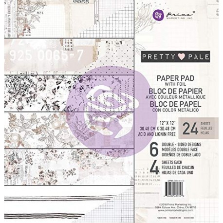 Paper pad di Prima Marketing -  Pretty Pale 12"x12"
