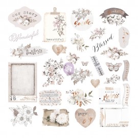 Pretty Pale Ephemera & Acetate  di Prima Marketing