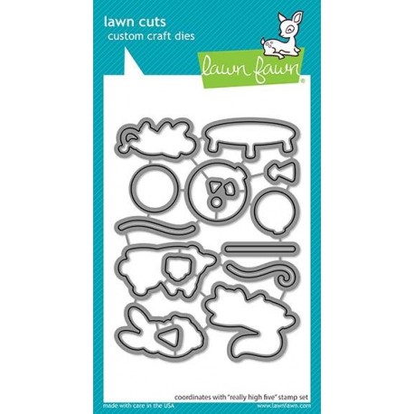 Really high five - Fustella Lawn Fawn