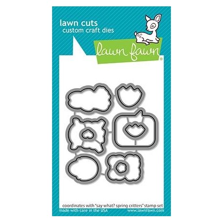 Say what? spring critters - Fustella Lawn Fawn