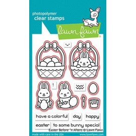 Easter before 'n afters  - Fustella Lawn Fawn 2