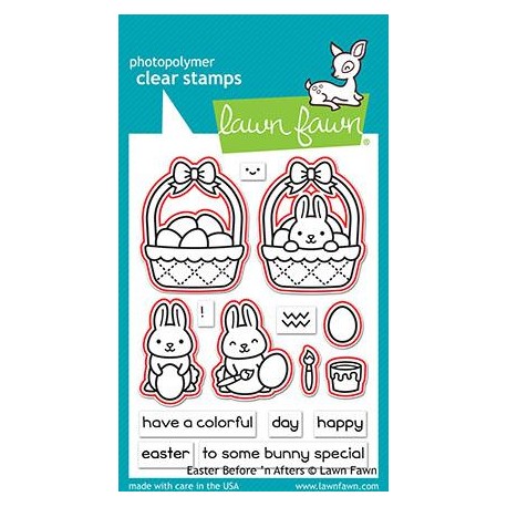 Easter before 'n afters  - Fustella Lawn Fawn