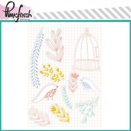 Aviary - Fustella di Pinkfresh Studio