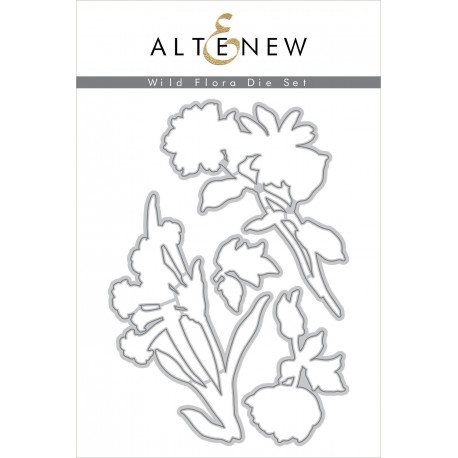 Wild Flora Stamp & Die Bundle - Timbri e fustelle  di Altenew