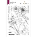 Wild Flora Stamp & Die Bundle - Timbri e fustelle  di Altenew