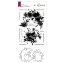 Watercolor Halftone Stamp & Die Bundle - Timbri e fustelle  di Altenew