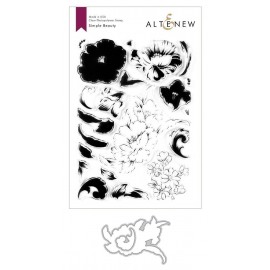 Simple Beauty Stamp & Die Bundle - Timbri e fustelle  di Altenew