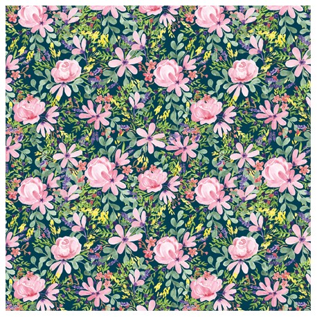 Carta per scrapbooking di Echo Park Paper - Botanical Garden