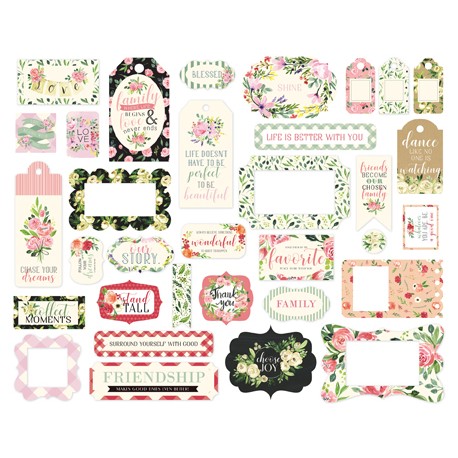 Carta per scrapbooking di Echo Park Paper - Botanical Garden
