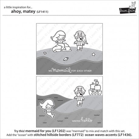 Ahoy, matey  - Timbro Lawn Fawn