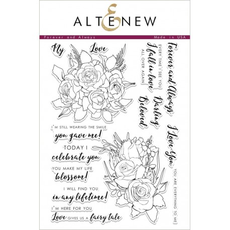 Forever and Always Stamp Set - Timbro di Altenew