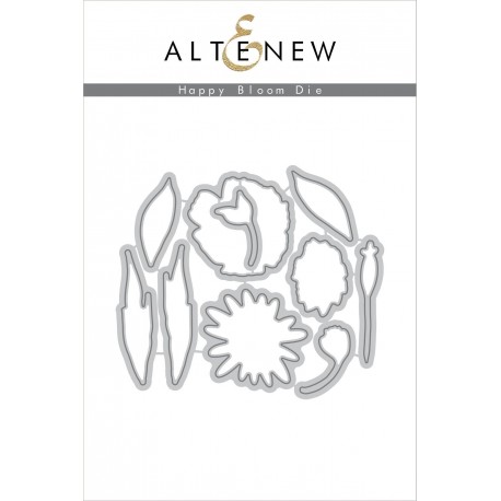 Happy Bloom Stamp Set - Fustella di Altenew