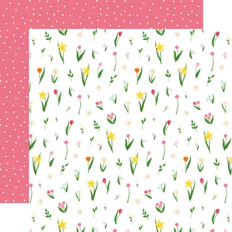 Carta per scrapbooking di Echo Park Paper - I love spring