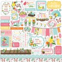 Carta per scrapbooking di Echo Park Paper - I love spring
