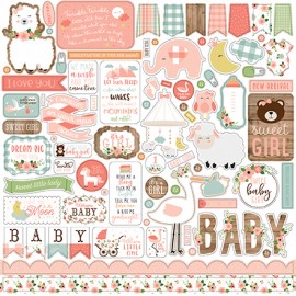 Carta per scrapbooking di Echo Park Paper - Baby Girl 2