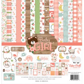 Carta per scrapbooking di Echo Park Paper - Baby Girl