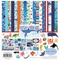 Carta per scrapbooking di Echo Park Paper - Fish are Friends