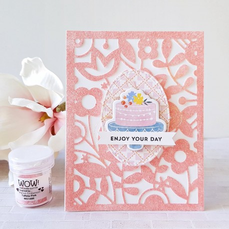 WOW! Taffeta Pink embossing