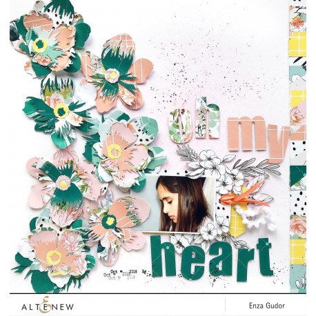 Bold Alphabet Die Set - Fustella di Altenew