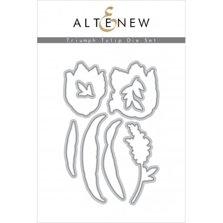 Build-A-Flower: Triumph Tulip - Timbro e  fustella  di Altenew
