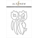 Build-A-Flower: Triumph Tulip - Timbro e  fustella  di Altenew