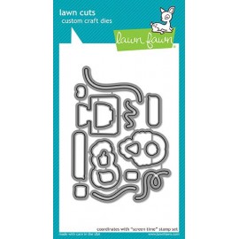 Screen time - Fustella  Lawn Fawn