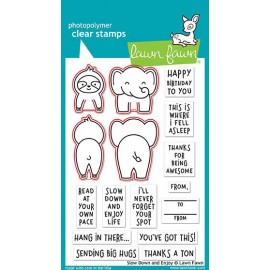 Slow down and enjoy - Fustella Lawn Fawn 2