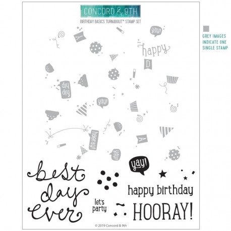 Birthday Basics Turnabout -Timbro di Concord & 9th