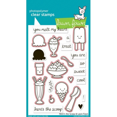 Here's the scoop lawn cuts - Fustelle Lawn Fawn