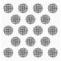 Crosshatch Polka Dot - Timbro di My Favorite Things