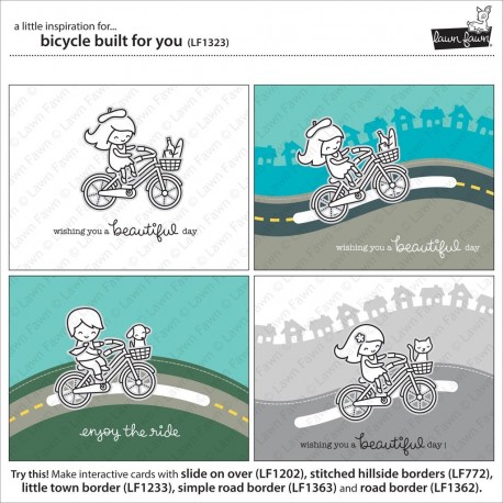 Bicycle built for you - Timbro Lawn Fawn