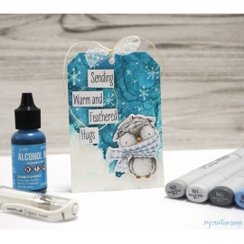 Tim Holtz alcohol - Aquamarine 2