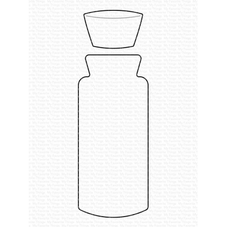 Message in a Bottle Die-namics - Fustella My Favorite Things