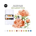 Watercolor Confections -  Decadent Pies di Prima Marketing