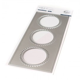 Slim braided circles - Fustella di Pinkfresh Studio