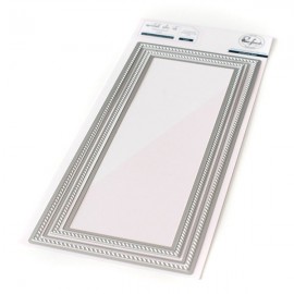 Slim diagonal stitched rectangles - Fustella di Pinkfresh Studio