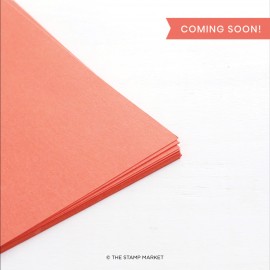 Cardstock -  Peach