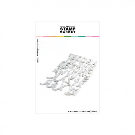Something Extra  Alphabet  - Fustella di The Stamp Market