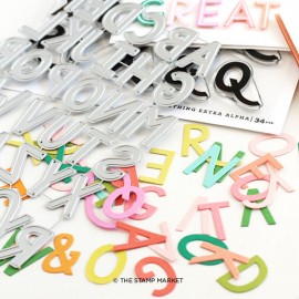 Something Extra  Alphabet  - Timbro di The Stamp Market 2