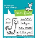 Llama tell you - Timbro Lawn Fawn