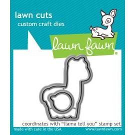 Llama tell you - Fustella Lawn Fawn