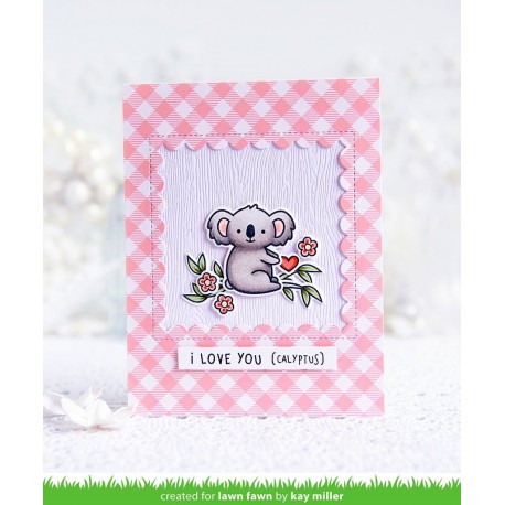 I love you(calyptus) - Timbro Lawn Fawn