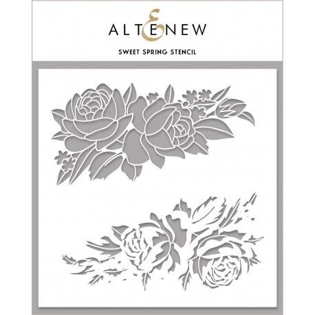 Sweet Spring Stencil di Altenew
