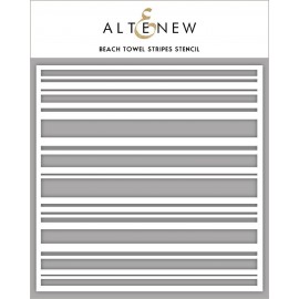 Beach Towel Stripes Stencil di Altenew