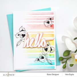 Beach Towel Stripes Stencil di Altenew 2